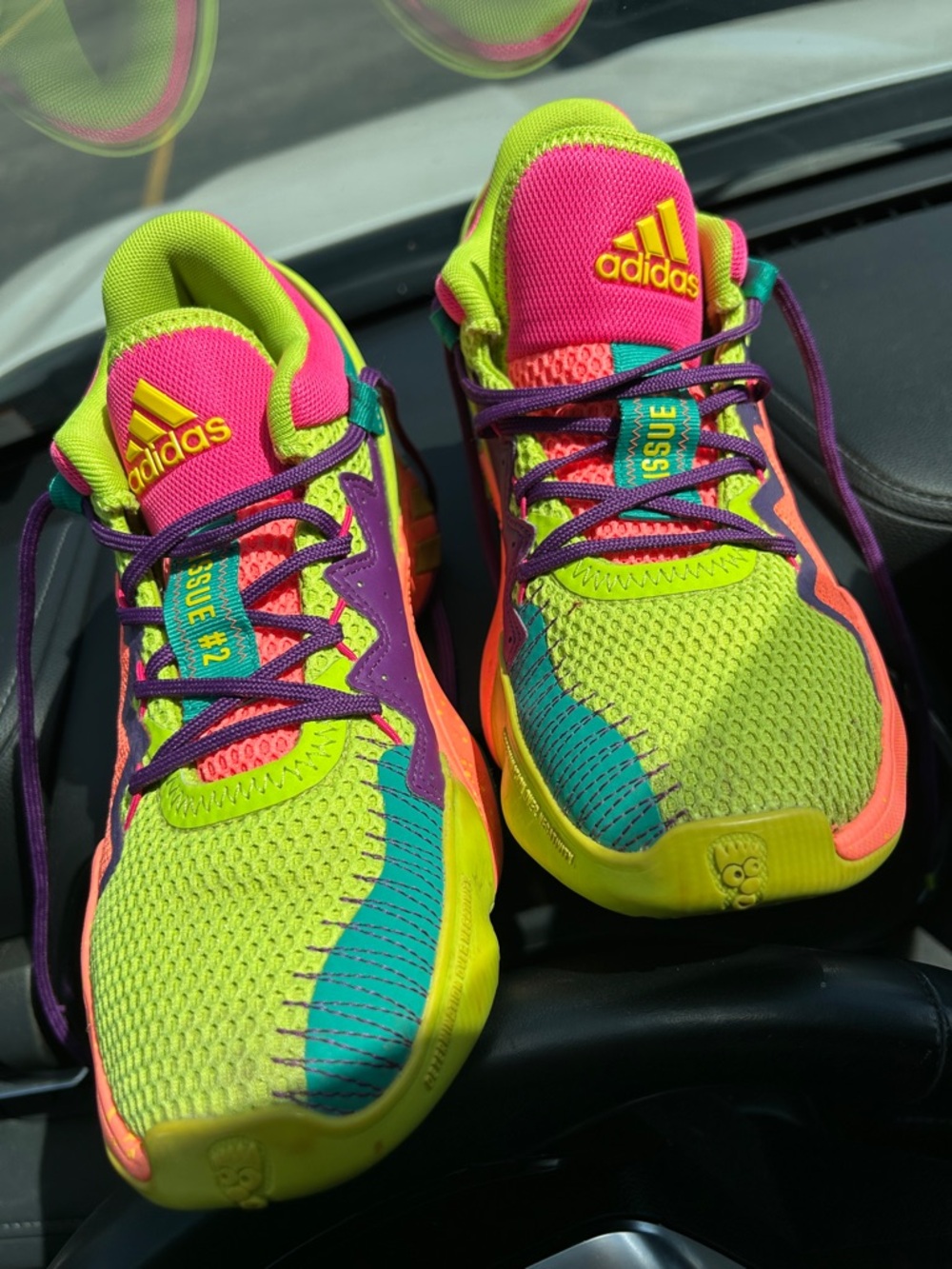 Adidas D.O.N. Issue #2 basketball shoes (Donovan Mitchell line)